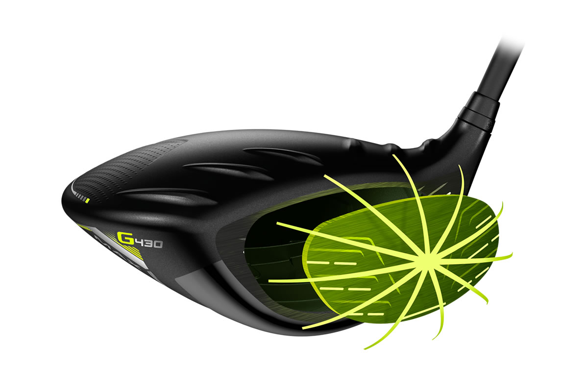illustration of G430 driver showing face removed